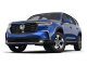 Blue Honda SUV with a contemporary design.